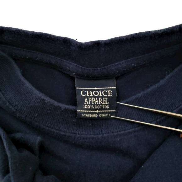 Vintage Y2K Milwaukee Shirt Mens XXL Blue Motorcycle Rally Biker 100 Anniversary - Picture 6 of 7